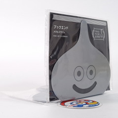 Dragon Quest Smile Slime Metal Bookends BookStand (Gray) Japan New