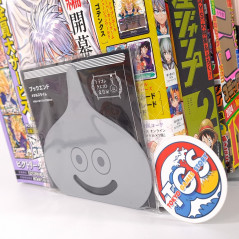 Dragon Quest Smile Slime Metal Bookends BookStand (Gray) Japan New