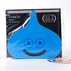 Dragon Quest Smile Slime Metal Bookends BookStand (Bleu) Japan New