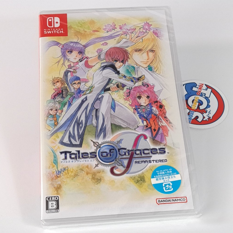 Tales of Graces f Remastered Switch Japan Edition New (Multi-Languages/Action-RPG)