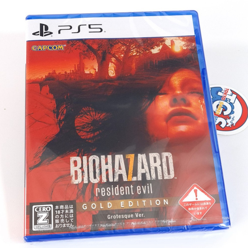 BioHazard 7: Resident Evil [Gold Edition Grotesque Ver.] PS5 (Multi-Language) Japan New