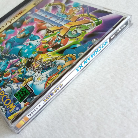 Rockman X3 Sega Saturn Japan Ver. Megaman Capcom 1996