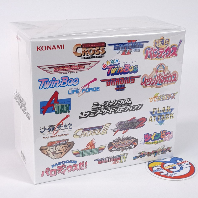 Music From Konami Arcade Shooting 10-CD Box Original Soundtrack OST Shmup Game Japan New