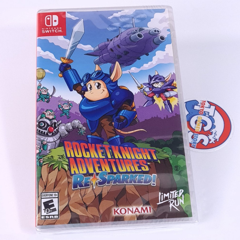 Rocket Knight Adventures: Re-Sparked Switch US Limited Run NEW (Multi-Languages)