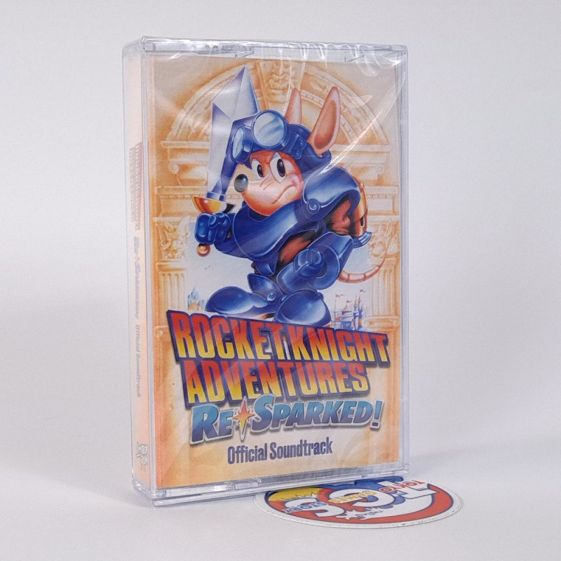 Rocket Knight Adventures: Re-Sparked Official Soundtrack (OST K7 Cassette/Tape) NEW