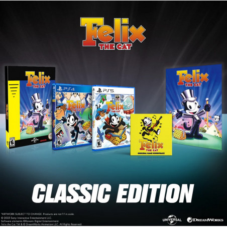 Felix the Cat Classic Edition PS4 US Limited Run Games New (Multi-languages)