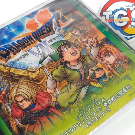 Dragon Quest Warrior VII Original Soundtrack CD OST Japan NEW Nintendo 3DS Game Music