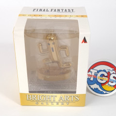 Final Fantasy Bright Art Gallery Gold Cactuar Sculpted Figurine Figure Japan New