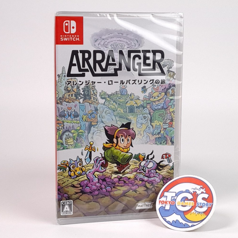 Arranger: A Role-Puzzling Adventure Switch Japan New (Multi-Languages)