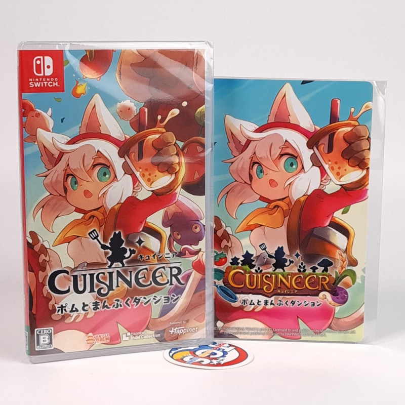 Cuisineer +bonus Switch Japan Game New (Multi-Languages/Action-Roguelike-Dungeon)