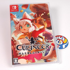 Cuisineer +bonus Switch Japan Game New (Multi-Languages/Action-Roguelike-Dungeon)