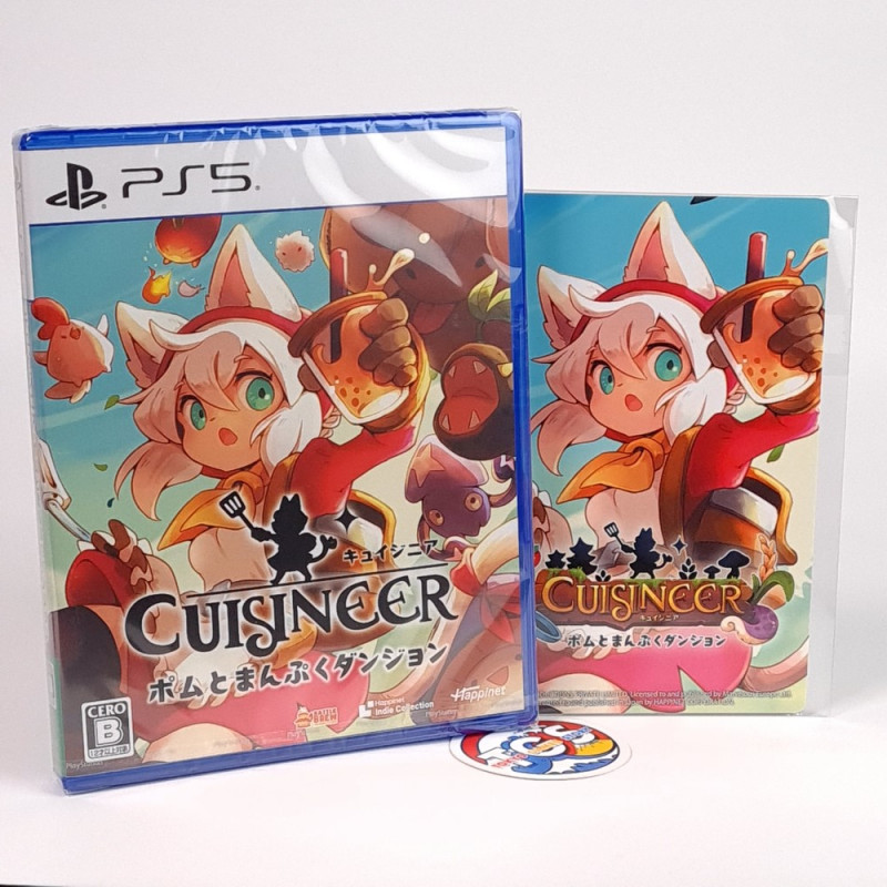 Cuisineer +bonus PS5 Japan Game New (Multi-Languages/Action-Roguelike-Dungeon)