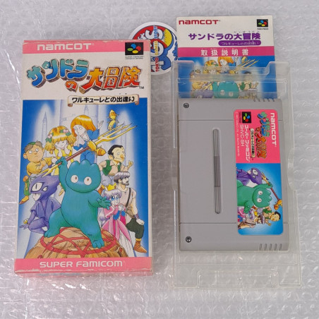Xandra no Daibouken Super Famicom (Nintendo SFC) Japan Game (Sandra Adventure/Namcot)