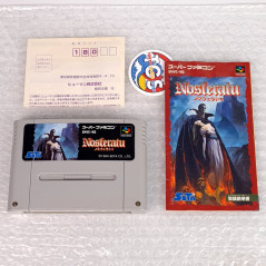 Nosferatu (+Reg.Card) Super Famicom (Nintendo SFC) Japan Game (Seta 1994 SHVC-NS)