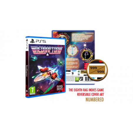 RedRaptor RAG INDIES 08 PS5 EU Red Art Games NEW (Shmup/Shoot'em Up)