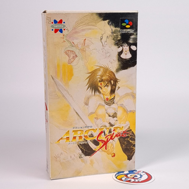 Arcus Spirits Super Famicom (Nintendo SFC) Japan Game (Telenet/Wolfteam/Sammy)