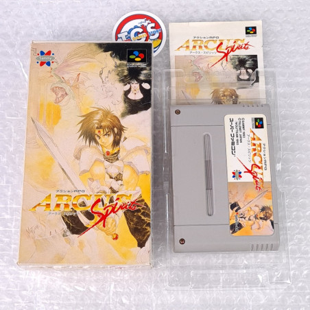 Arcus Spirits Super Famicom (Nintendo SFC) Japan Game (Telenet/Wolfteam/Sammy)