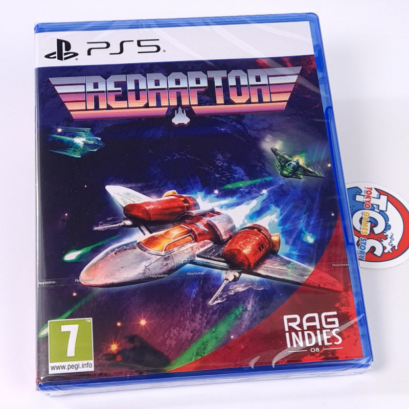 RedRaptor RAG INDIES 08 PS5 EU Red Art Games NEW (Shmup/Shoot'em Up)