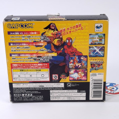 Marvel Super Heroes vs Street Fighter (+4MB Ram&Reg.Card) Sega Saturn Japan Game