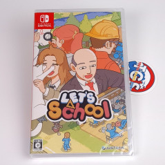 Let's School Nintendo Switch Japan Game New (Multi-Languages/Strategy-Simulation)