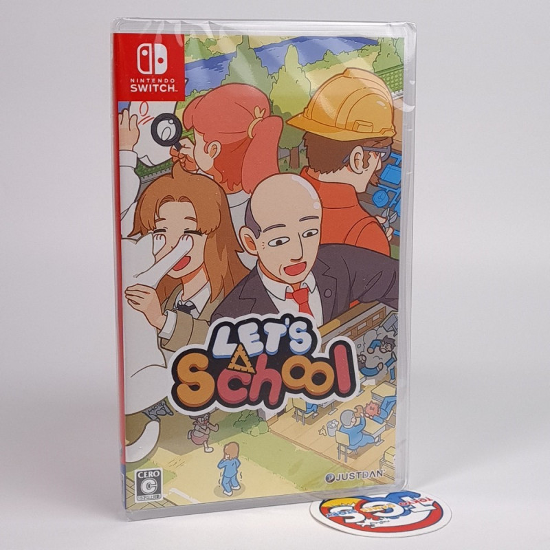 Let's School Nintendo Switch Japan Game New (Multi-Languages/Strategy-Simulation)