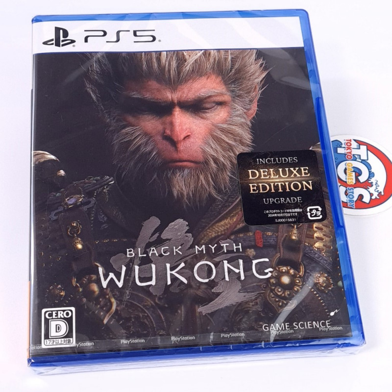 Black Myth: Wukong Deluxe Edition PS5 Japan Game NEW (Multi-Languages/Action-RPG)