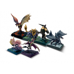 Builder Figure Monster Hunter Monster Collection Gallery Vol.1 Full Set Figurine Japan New