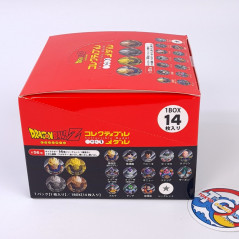 Dragon Ball Z Collectible Medals Vol.1 (14 Packs Box) DBZ Japan New