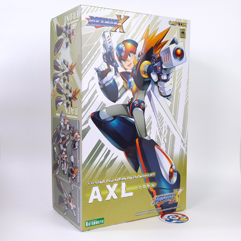 Mega Man X Axl 1/12 Scale Plastic Model Kit Kotobukiya Japan Official New