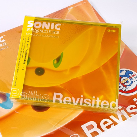 Sonic Frontiers Expansion Soundtrack Paths Revisited Original 2-CD OST Japan NEW