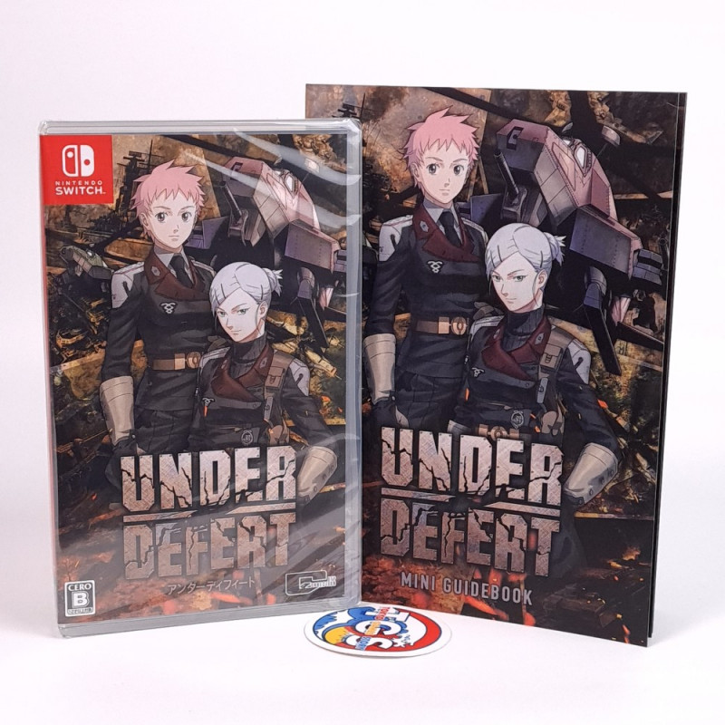 Under Defeat +Mini Guidebook Bonus Nintendo Switch New (Shmup/Shoot'em Up)