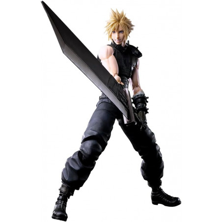 Final Fantasy FF VII Rebirth Cloud Strife Kai Play Arts Kai Figurine Figure New