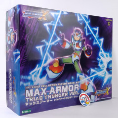 Mega Man X 1/12 Scale Plastic Model Kit Max Armor Triad Thunder Ver. Japan New