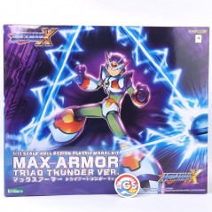 Mega Man X 1/12 Scale Plastic Model Kit Max Armor Triad Thunder Ver. Japan New