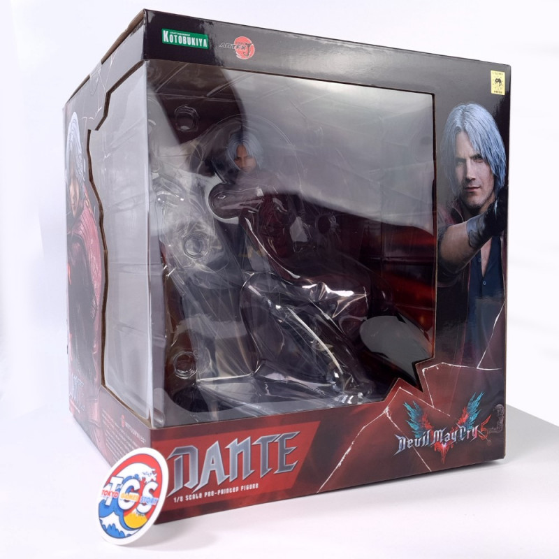 Devil May Cry 5 1/8 Scale Pre-Painted Figure Dante Figurine ARTFX J Japan New