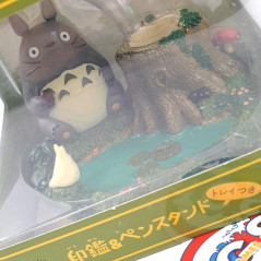 Studio Ghibli My Neighbor Totoro Figure Figurine Seal & Pen Stand Ensky JPN New