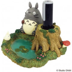 Studio Ghibli My Neighbor Totoro Figure Figurine Seal & Pen Stand Ensky JPN New