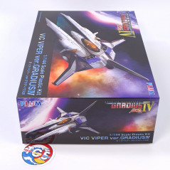 Gradius IV 1/144 Scale Plastic Model Kit Vic Viper Ver Figure Figurine Japan New