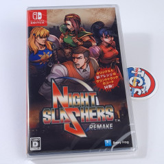 Night Slashers: Remake Switch Japan New (Game in Multi-Languages/Beat'em All)