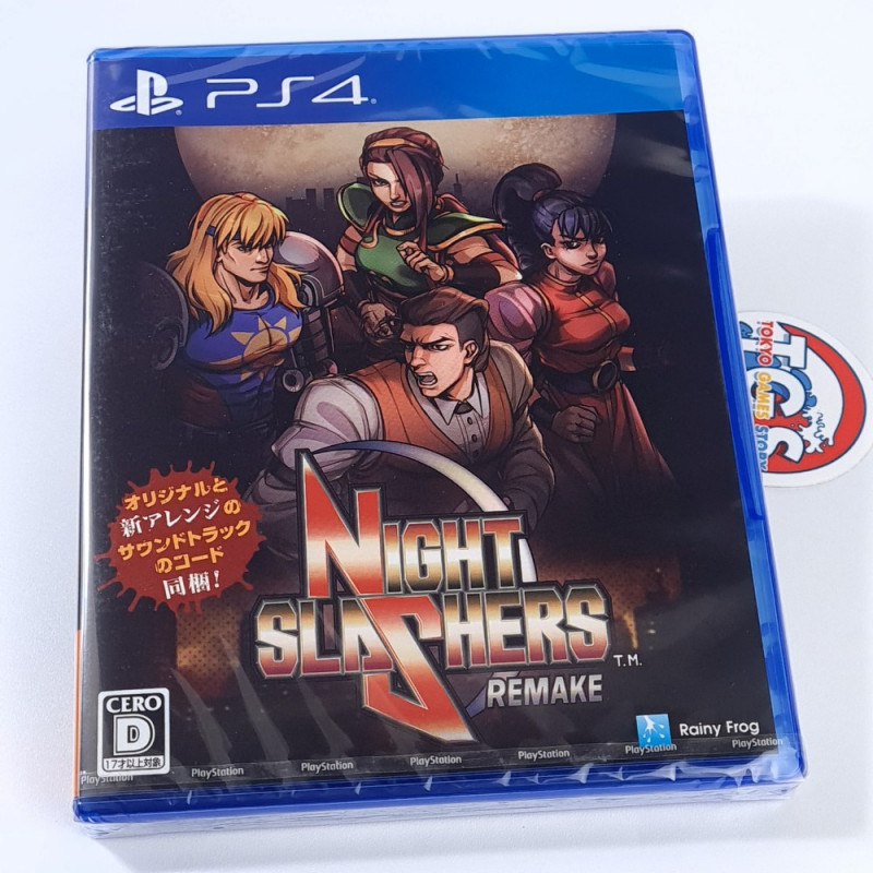 Night Slashers: Remake PS4 Japan New (Game in Multi-Languages/Beat'em All)