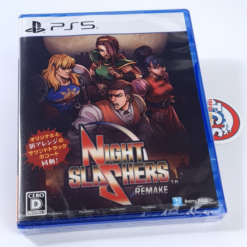 Night Slashers: Remake PS5 Japan New (Game in Multi-Languages/Beat'em All)