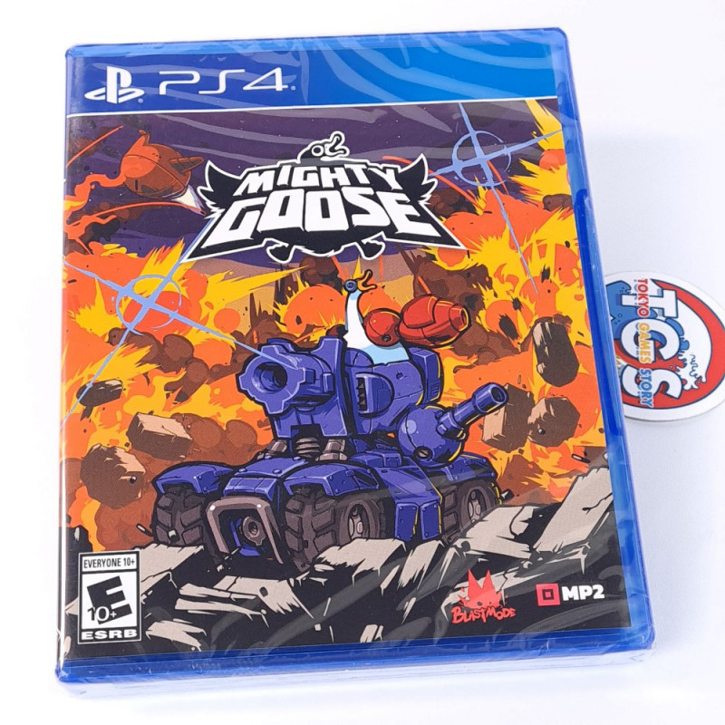 Mighty Goose PS4 US Limited Run NEW (Game in Eng-Fra-Deu-Esp-Ita.../Run-and-Gun)