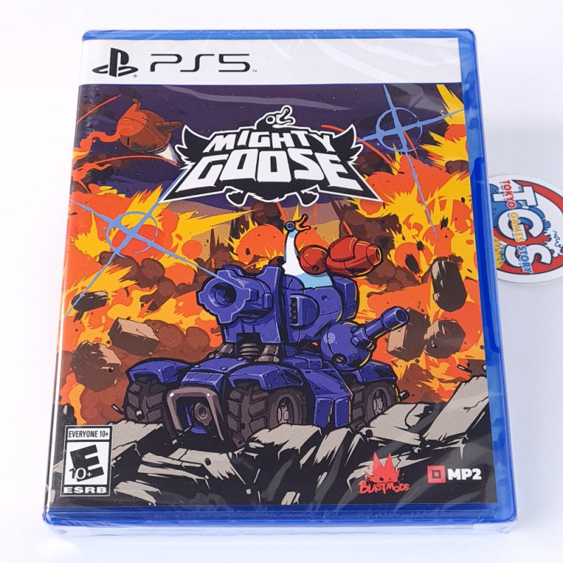 Mighty Goose PS5 US Limited Run NEW (Game in Eng-Fra-Deu-Esp-Ita.../Run-and-Gun)