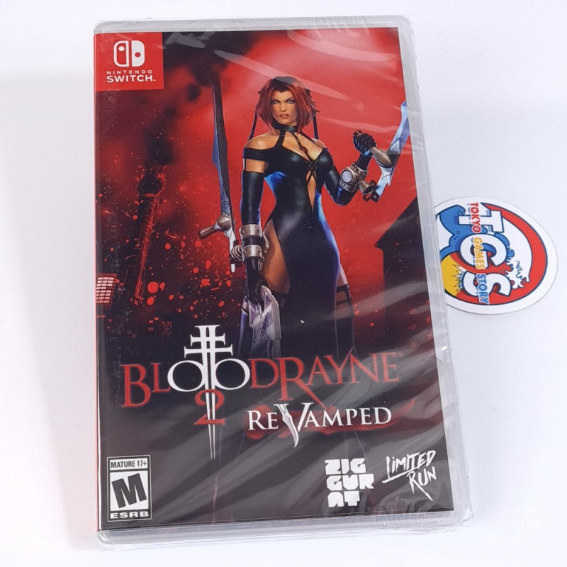 BloodRayne 2: ReVamped Switch US Limited Run NEW (Multi-Languages/Action)