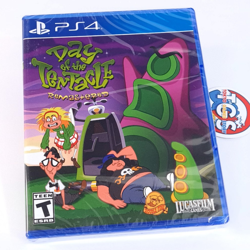 Day of the Tentacle Remastered PS4 US Limited Run Games NEW (Multi-Languages/Adventure)