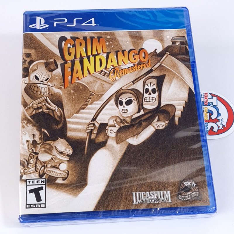 Grim Fandango Remastered PS4 US Limited Run Games NEW (Multi-Languages/Adventure)