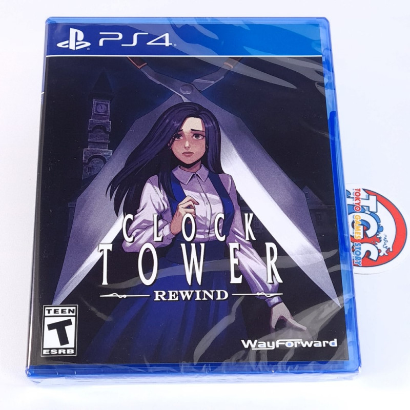 Clock Tower: Rewind PS4 USA Limited Run Games New (Multi-Languages/Survival Horror)