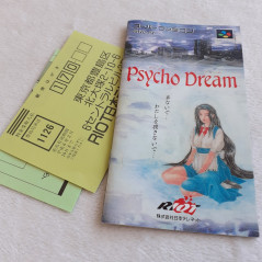 Psycho Dream Super Famicom (Nintendo SFC) Japan Ver. Action Riot 1992 SHVC-PY