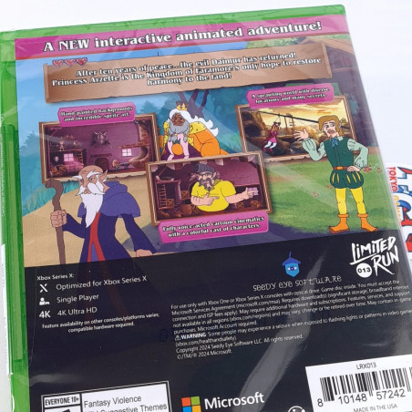 Arzette: The Jewel of Faramore Xbox Series X USA Limited Run Games New (Multi-Languages/Interactive Action Adventure)