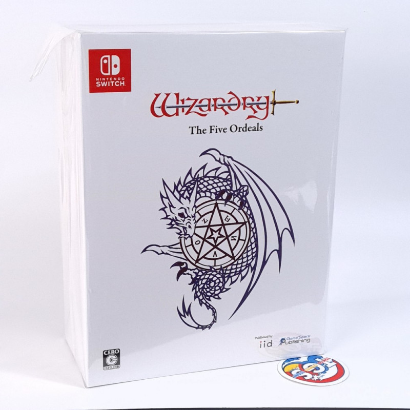 Wizardry: The Five Ordeals Collector's Limited Switch Japan New (Game in ENGLISH/RPG-TRPG)